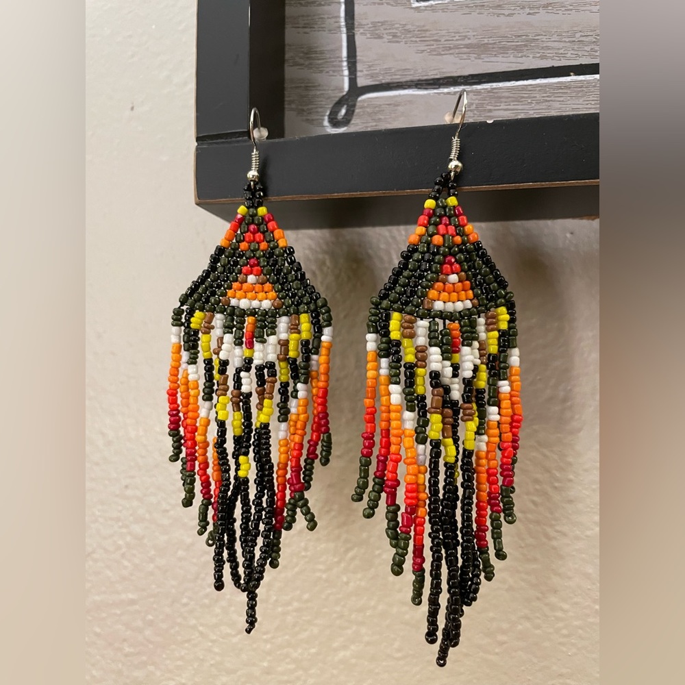 Beaded earrings
